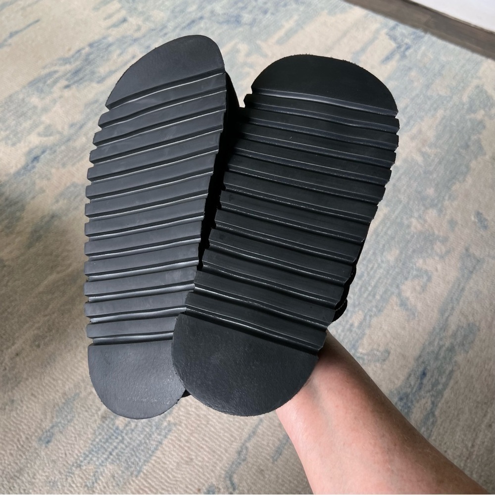 FREE PEOPLE EVERYDAY MULES IN BLACK SIZE 7.5 NWOT - Picture 6 of 8